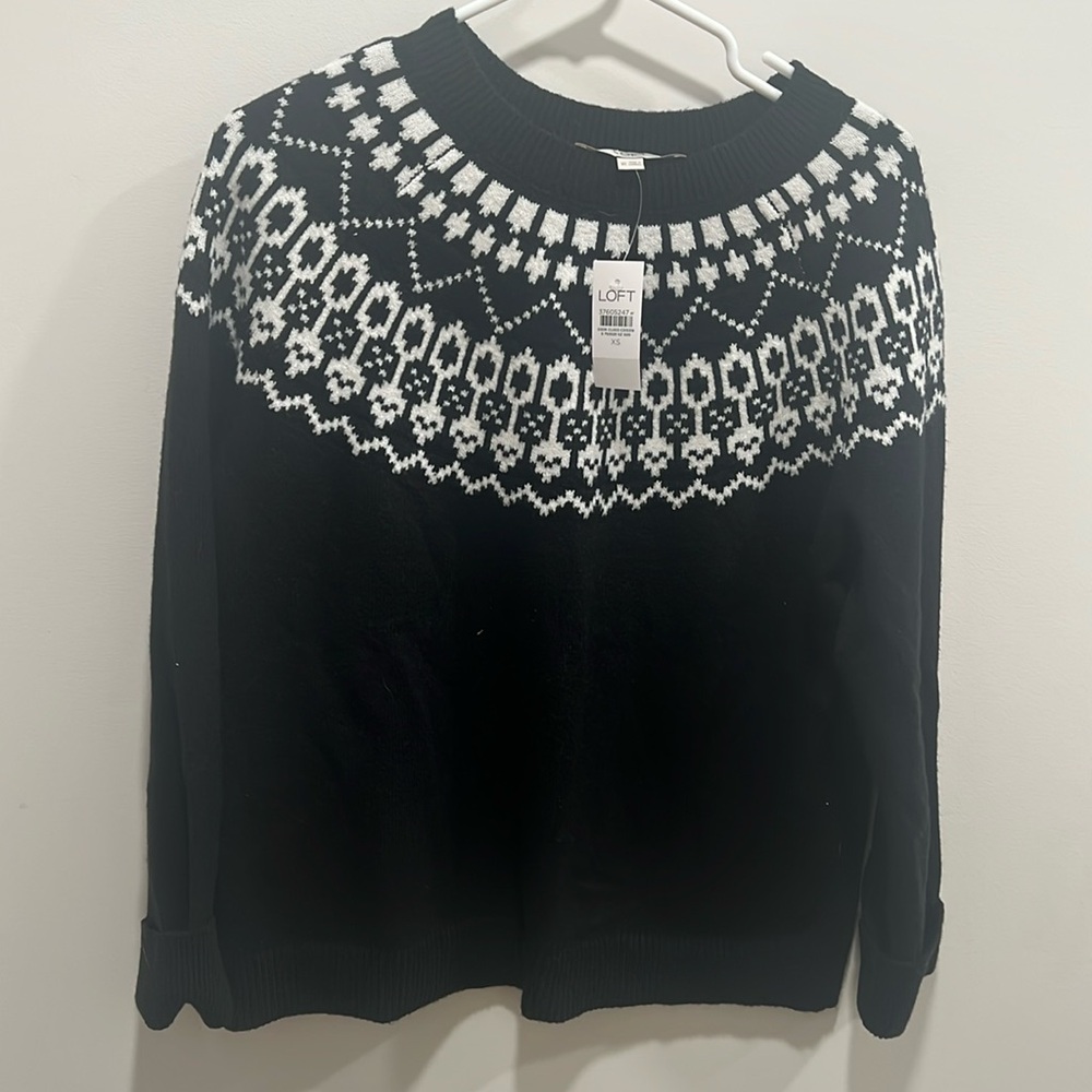 Fair isle sweater